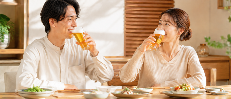 アルコールと水分